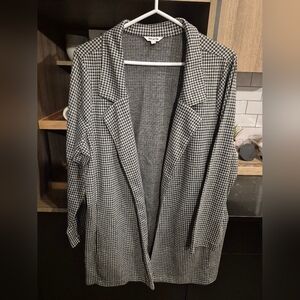 Classic Houndstooth Women's Blazer